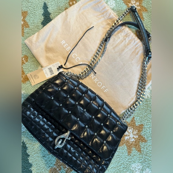 REBECCA MINKOFF EDIE SQUARE CROSSBODY W/ STUDS - Picture 4 of 7